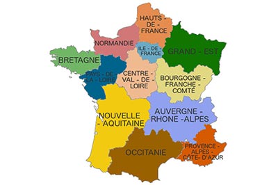 Nouvelles régions France